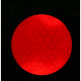 Led Golf Ball Flashing Ball Golf Supplies (Option: Red)